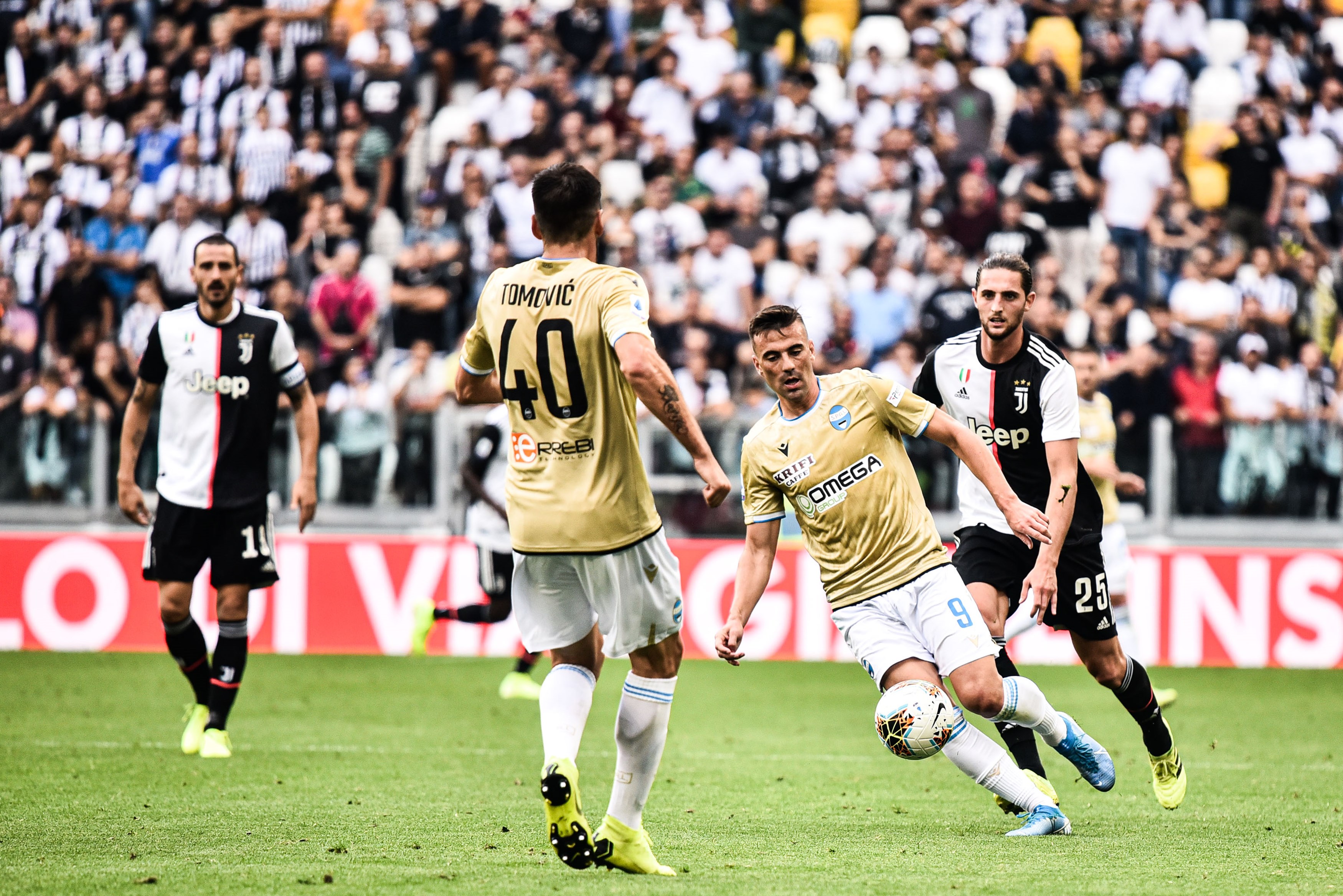 Afbeeldingsresultaat voor juventus spal 2-0 settembre 2019