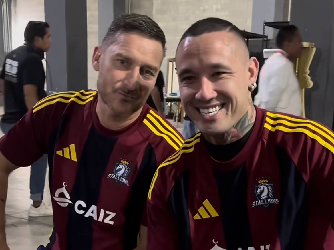 totti nainggolan kings League